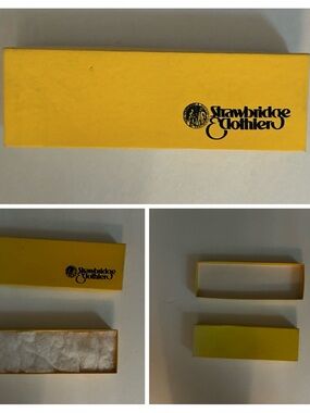 Strawbridge & Clothier GUC Small Oblong Rectangular Jewelry Box C.  1990’s. VTG